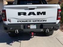 2019-2023 Ram 2500/3500 Octane Rear Bumper W/ Parking Sensors Chassis Unlimited