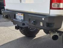 2011-2014 GMC 2500HD/3500HD Octane Rear Bumper- No Parking Sensors Chassis Unlimited