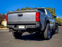 24-Present Toyota Tacoma Octane Rear Bumper - No Parking Sensors Chassis Unlimited