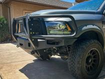 10-18 RAM 2500/3500 Octane Front Winch Bumper W/Guard No Parking Sensors Chassis Unlimited