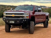 2015-2019 Chevy Silverado 2500/3500 Octane Front Winch Bumper- No Parking Sensors Chassis Unlimited