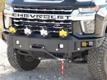 2020-2023 Chevrolet Silverado 2500/3500 Octane Front Winch Bumper- With Parking Sensors Chassis Unlimited