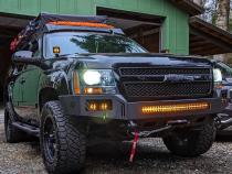 2007-2014 Chevy Tahoe/Suburban/Avalanche Octane Front Winch Bumper