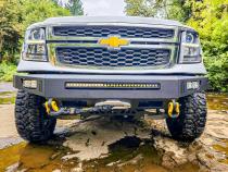 15-20 Tahoe/Suburban/Yukon Octane Front Winch Bumper With Parking Sensors Chassis Unlimited