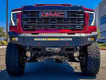 2024+ Sierra 2500/3500 Octane Series Front Winch Bumper With Parking Sensors