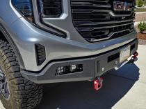 22-24 GMC Sierra 1500 Octane Front Winch Bumper Yes Parking Sensors Chassis Unlimited