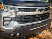 22-24 Chevrolet Silverado 1500 Octane Front Winch Bumper No Parking Sensors Chassis Unlimited
