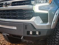 22-24 Chevrolet Silverado 1500 Octane Front Winch Bumper No Parking Sensors Chassis Unlimited