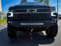 23-25 Chevrolet 1500 ZR2 Octane Front Winch Bumper No Parking Sensors Chassis Unlimited