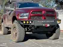 2010-2018 Ram 2500/3500 Diablo Front Winch Bumper No Parking Sensors Chassis Unlimited