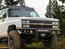 1973-1991 CHEVY/GM Front Diable Winch Bumper Raw Steel Chassis Unlimited