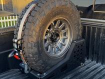 Tactical Series Bed-Mount Spare Tire Carrier Chassis Unlimited