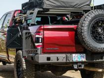 2010-2023 Ram 2500/3500 High Clearance Dual Swing Out Rear Bumper-No Parking Sensors Chassis Unlimited