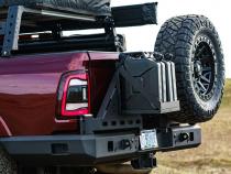 2010-2023 Ram 2500/3500 High Clearance Dual Swing Out Rear Bumper W/ Parking Sensors Chassis Unlimited