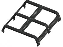 18 Inch Thorax Overland Universal Bed Rack System -46 Inch (Short Beds) Chassis Unlimited
