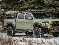 18 Inch Thorax Bed Rack System Diamond Back Covers 2005-2020 Tacoma Chassis Unlimited