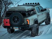 18 Inch Thorax Bed Rack System Diamond Back Covers 2005-2020 Tacoma Chassis Unlimited