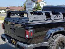 THORAX Bed Rack System Fits Diamond Back Covers 20-22 Jeep Gladiator 18 Inch