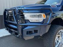 2019-2023 Ram 2500/3500 Attitude Front Winch Bumper W/ Guard Parking Sensors