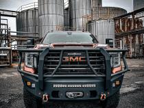 2020-2023 Sierra 2500/3500 Attitude Front Winch Bumper W/ Guard No Parking Sensors