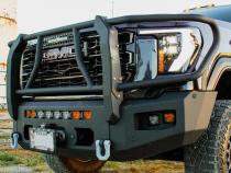 24-Present GMC Sierra 2500/3500 Attitude Front Winch Bumper W/ Guard No Parking Sensors Chassis Unlimited