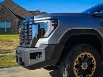 24-Present GMC Sierra 2500/3500 Attitude Front Winch Bumper No Parking Sensors Chassis Unlimited