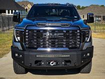 24-Present GMC Sierra 2500/3500 Attitude Front Winch Bumper No Parking Sensors Chassis Unlimited