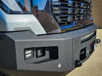 2024+ Sierra 2500/3500 Attitude Front Winch Bumper With Parking Sensors