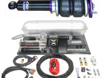 Air Struts w/ VERA AccuAir e+ Connect Pressure 13-20 Ford Fusion D2 Racing