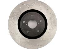 Slotted Front Rotor Subaru STI 2005-2017 FactionFab