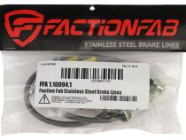Front Stainless Steel Brake Lines Subaru STI 2004-2007 / WRX 2006-2007 FactionFab