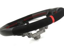 Steering Wheel Leather and Suede Black/Red WRX / STI 2015+ FactionFab