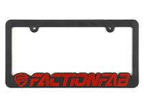 License Plate Frame FactionFab