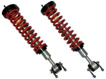 1-4 Inch Adjustable Coilovers/3 Inch Rear Blocks w/ U Bolts/Shocks and Front Upper Control Arms Freedom Off-Road