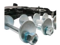 Front Upper and Lower Control Arms for 2-4 Inch Lift 05-15 Tacoma Freedom Off-Road