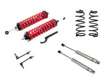 2.5-5 Inch Adjustable Coilovers 3 Inch Rear Lift Springs and Shocks 10-23 GX460 03-09 GX470 03-23 4Runner 07-14 FJ Cruiser Freedom Off-Road