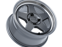 Aluminum Wheels 15x7 KNP K12GM Machined Gloss Gunmetal Gray 4x100 Bolt Pattern 0 Offset Kansei Wheels