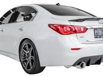 Infiniti Q50 Rear Diffuser Matte Black For 14-17 Infiniti Q50 Stillen