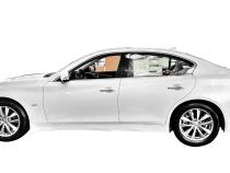 Infiniti Q50 Premium Front Splitter Matte Black For 14-17 Infiniti Q50 Stillen