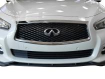 Infiniti Q50 Premium Front Splitter Matte Black For 14-17 Infiniti Q50 Stillen