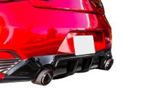 Infiniti Q60 3.0t Rear Diffuser Matte Black For 17-21 Infiniti Q60 3.0t Stillen
