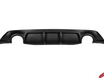 Infiniti Q60 3.0t Rear Diffuser Matte Black For 17-21 Infiniti Q60 3.0t Stillen