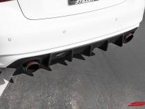 Infiniti Q50 Rear Diffuser Matte Black For 18-21 Infiniti Q50 Stillen