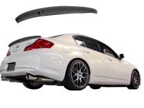 Infiniti G35/G37 Trunk Spoiler Backup Camera Unpainted For 07-08 Infiniti G35 09-12 G37 Stillen