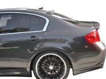 Infiniti G35/G37 Trunk Spoiler Backup Camera Unpainted For 07-08 Infiniti G35 09-12 G37 Stillen