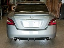 Nissan Maxima Rear Diffuser Matte Black For 09-15 Nissan Maxima Stillen