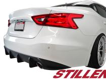 Nissan Maxima Rear Diffuser Matted Black For 16-18 Nissan Maxima Stillen