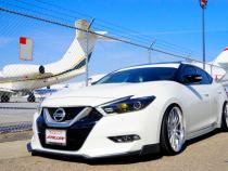 Nissan Maxima Front Lip Splitter Matte Black For 16-18 Nissan Maxima Stillen