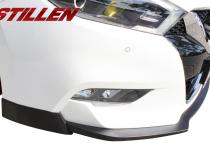 Nissan Maxima Front Lip Splitter Matte Black For 16-18 Nissan Maxima Stillen
