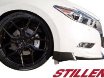 Nissan Maxima Front Lip Splitter Matte Black For 16-18 Nissan Maxima Stillen